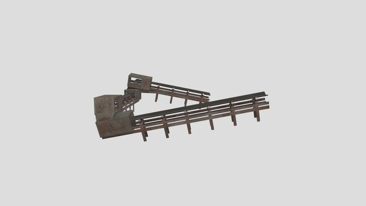 Earthworks Conveyor Belt from the 1950s 3D Model