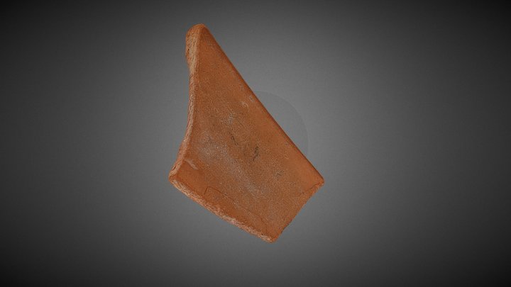 Tapadera de borde ahumado (procedencia africana) 3D Model