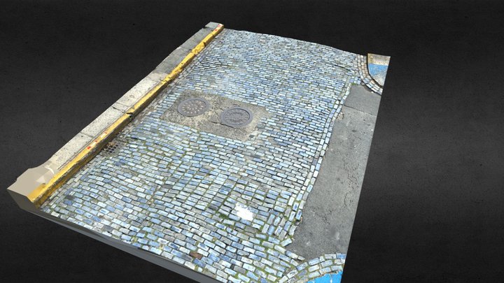 La Sanse, Viejo San Juan, Puerto Rico. 3D Model