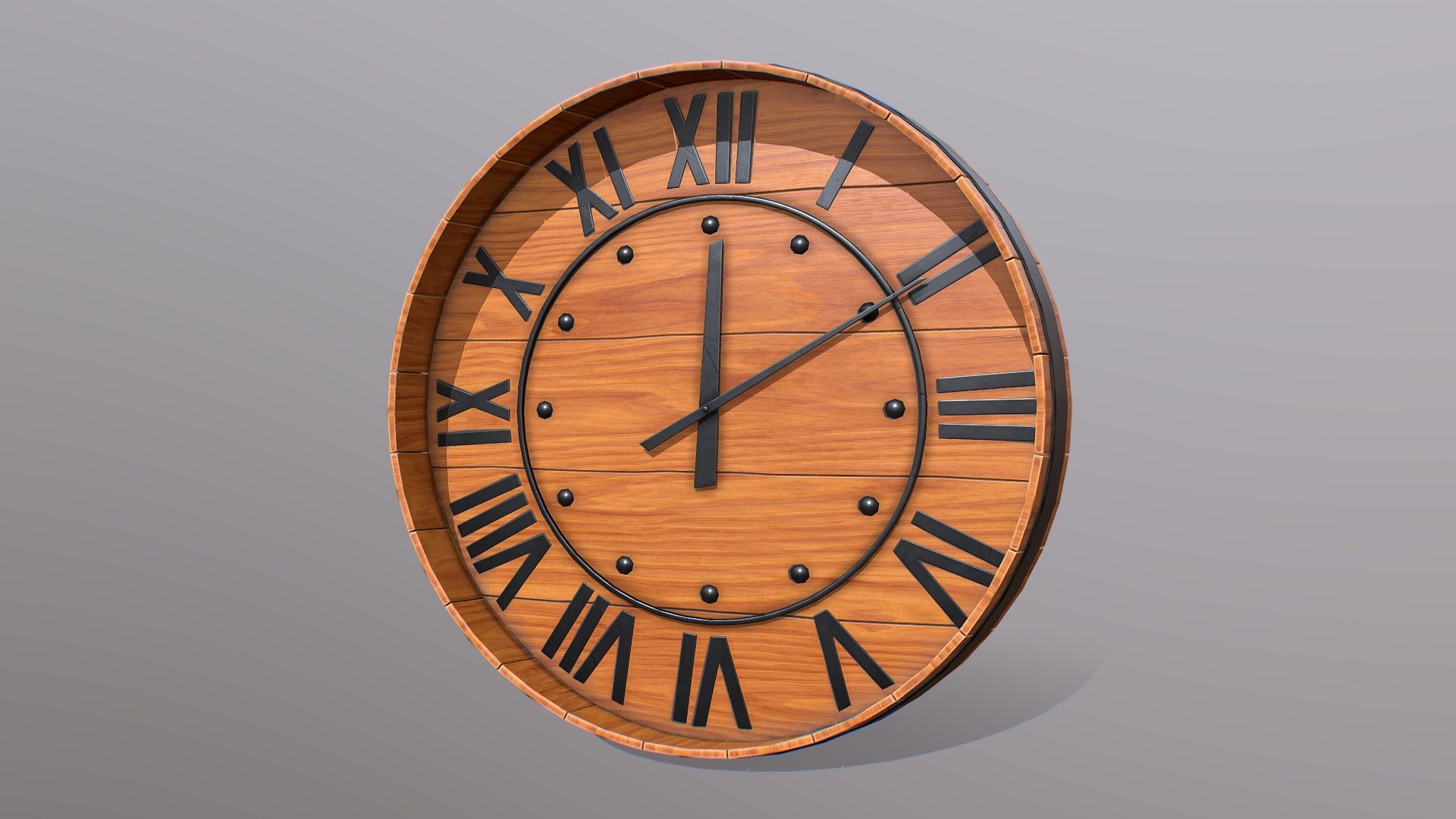 Wooden Clock