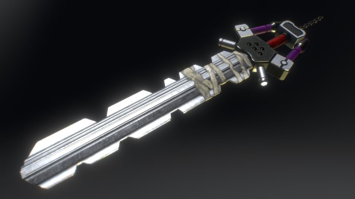 フェンリル Fenriru Keyblade 3D Model