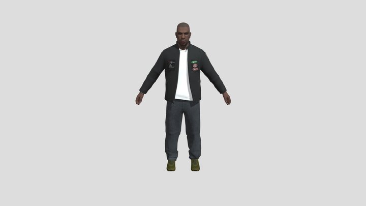 NPC_Malcolm 3D Model
