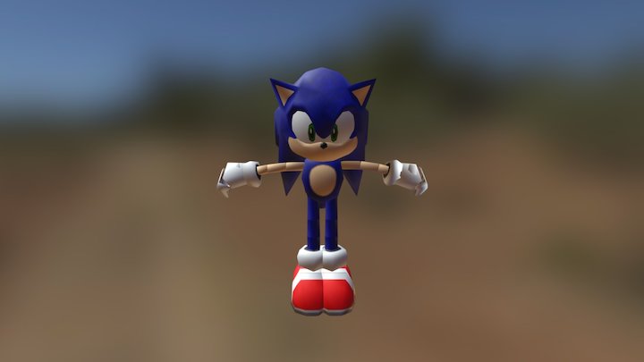 Neo Metal Sonic Render Pose - 3D model by nibrocrock (@NibrocRock