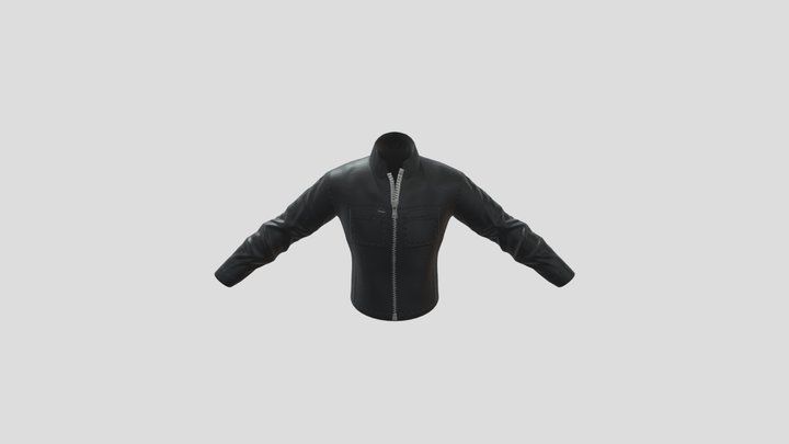 Leather Jacket 3D Model