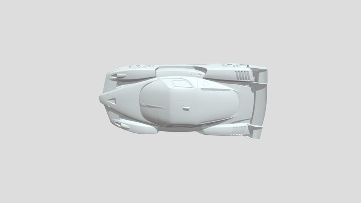 Ferrari FXX 2008 – Kostenloses 3D-Modell STL