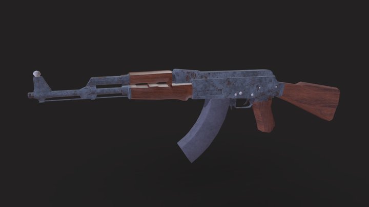 AK47 3D Model