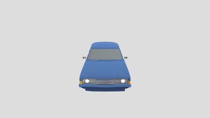 Ford Cortina Mk3 3D Model