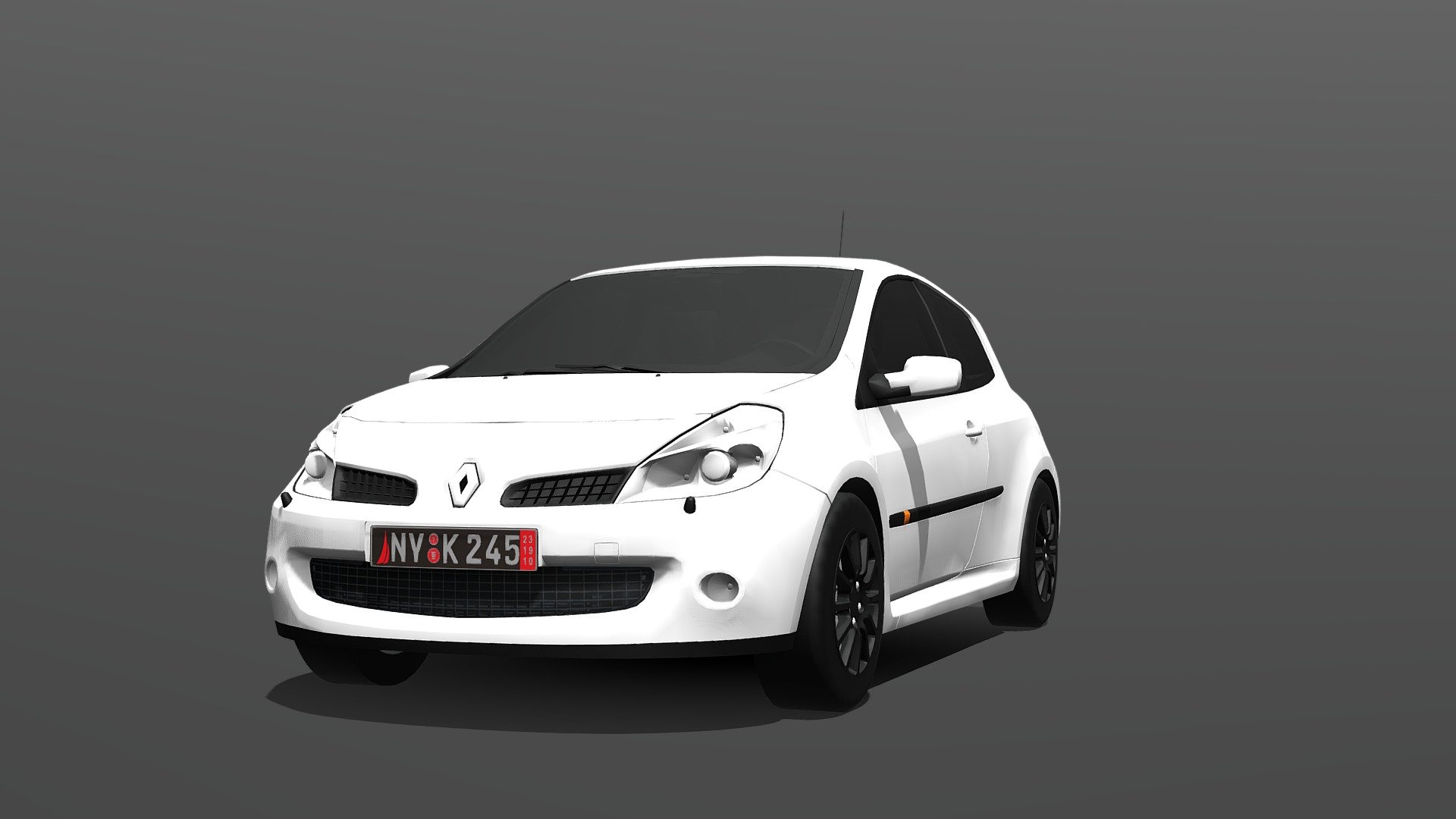Renault Clio RS - Download Free 3D model by BadKarma™ (@890244234) [3b78226]