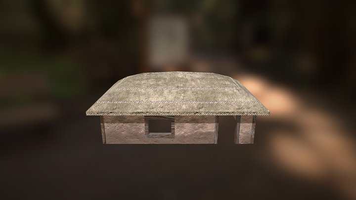 Medieval Hut 3D Model