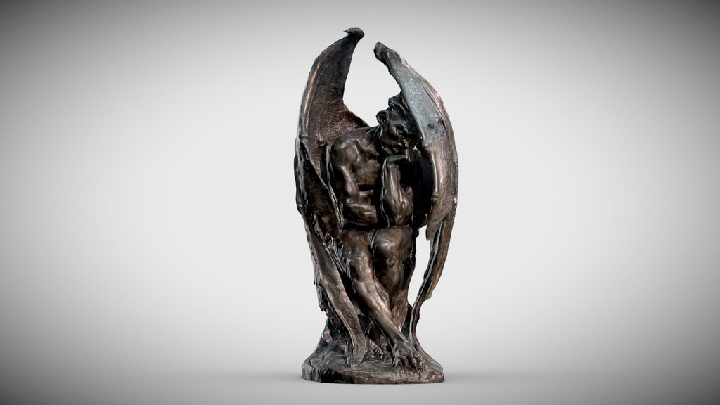 Satan, Jean-Jacques Feuchère (1807-1852)