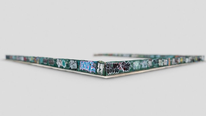 Day 82: Graffiti fence – Free 3D Model STL