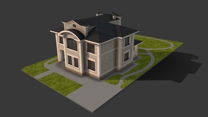 Жилой дом 2.0 (Михаил) 3D Model