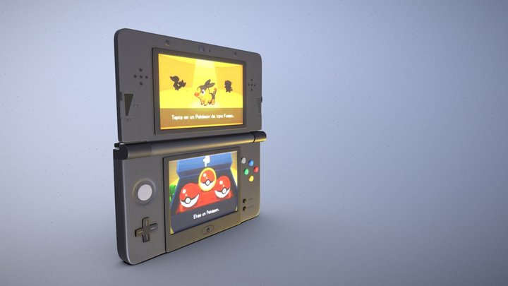 Nintendo New 3DS 3D Model