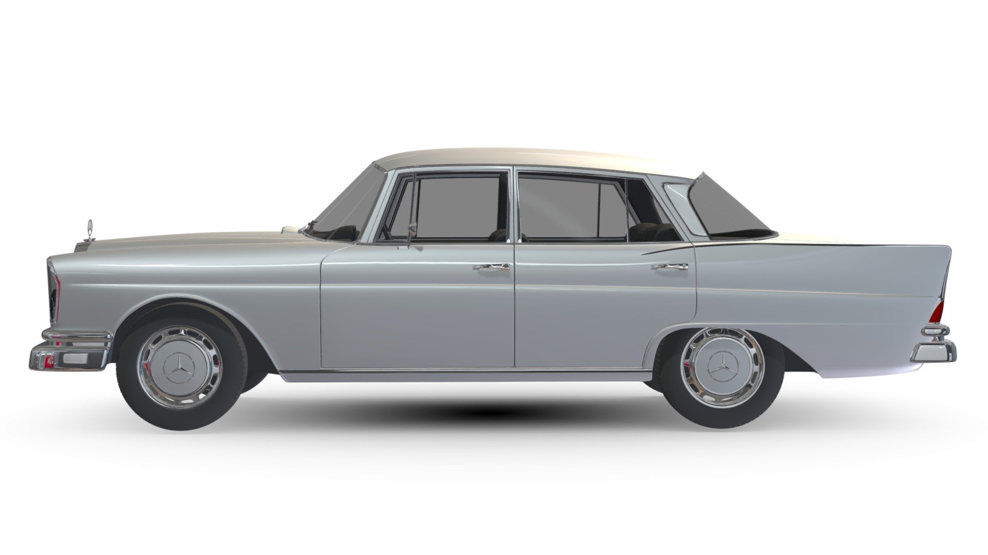 Mercedes-Benz 300SE W112 - 1961-1965 - 3D model by 3D CAD Engineer ...