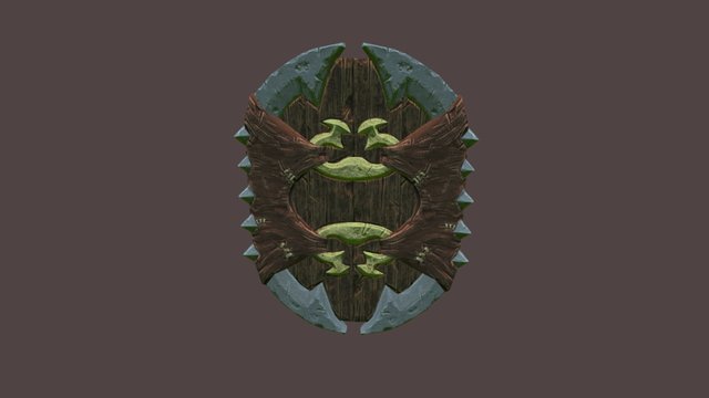 Shield_diffuseonly 3D Model