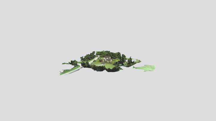 Huntingtown MD Farm House 3D Model