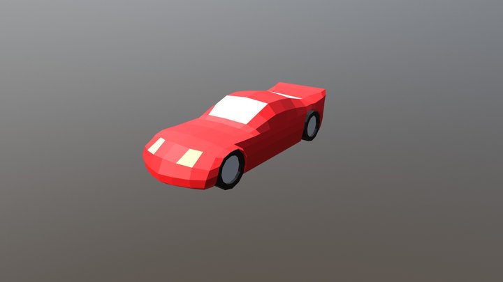 Race Car Type 2 3D Model