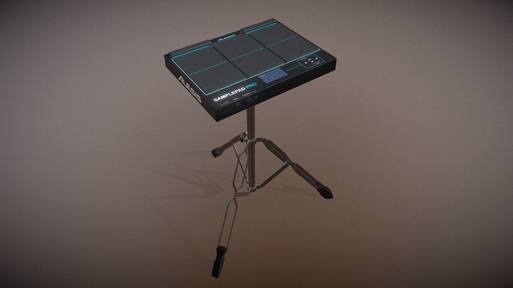 Alesis SamplePad Pro plus Pied – Kostenloses 3D-Modell STL