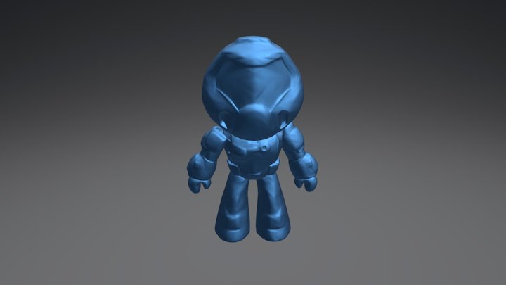 Doomguy Collectible FIXED 3D Model