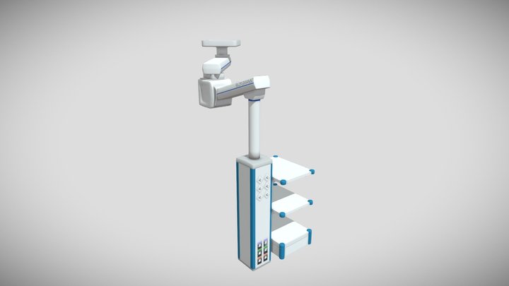 Columna de Endoscopia TM3K 3D Model