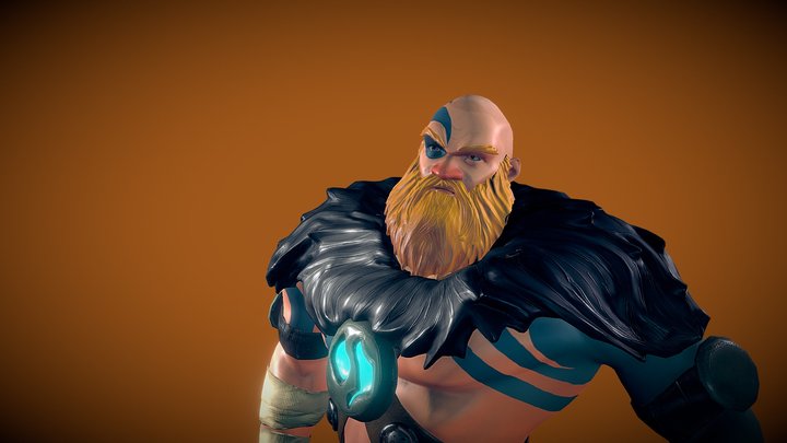 Viking (Riot Stylized) 3D Model