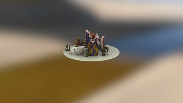 Ocean Coral 3D Model