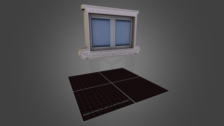 Window_VegatationHouseTop 3D Model