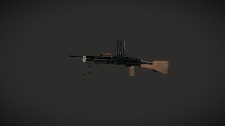 Bren L4A4 3D Model