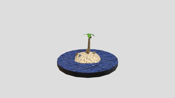 Lonely Island Rask 3D Model