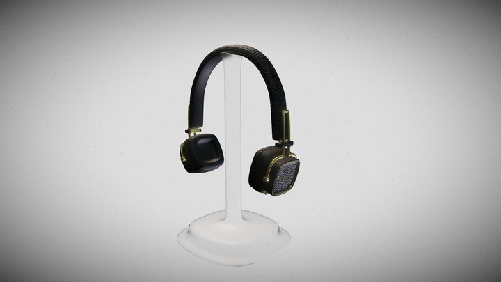 Headphones MARSHALL 3D Model