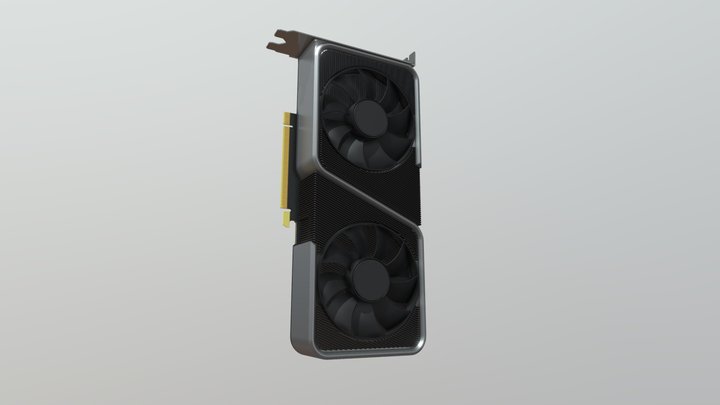 GeForce RTX 3060 Ti Founders Edition – Modello 3D gratuito STL