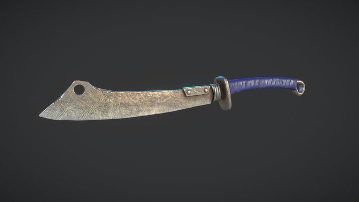 Machete 3D Model