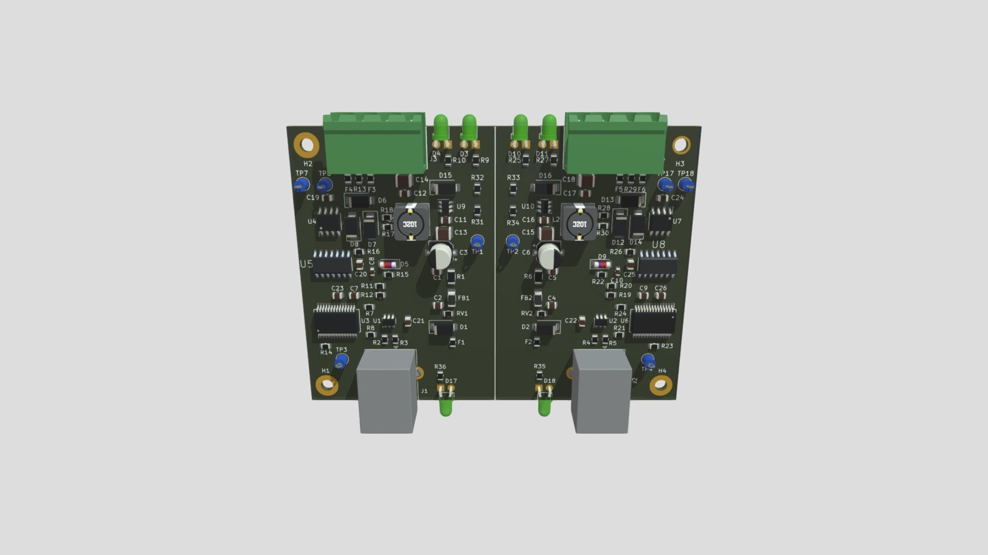 USB-RS485 Converter With Boost Converter - 3D model by swaroopmane1005 ...