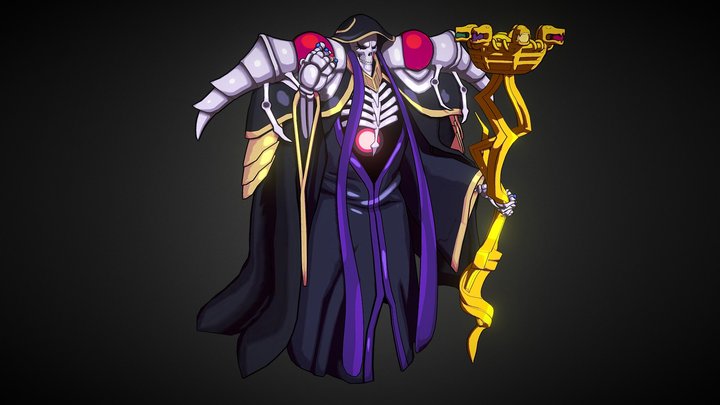 Overlord - Ainz Ooal Gown 3D Model
