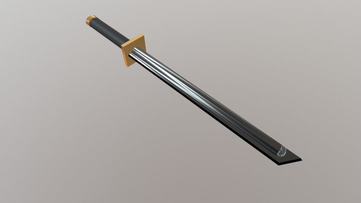 Ninjato 3D Model