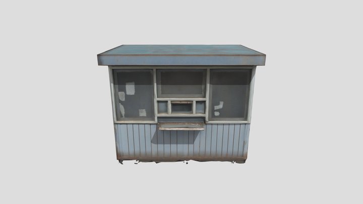 Soviet Kiosk – 3D Model 3D Model