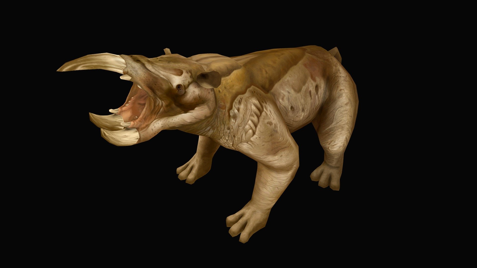 Tusk Monster - 3D model by OldRepublic [3b85ba8] - Sketchfab