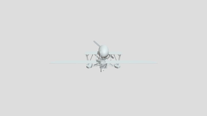 Blockout_Plane_Flying_Circus 3D Model