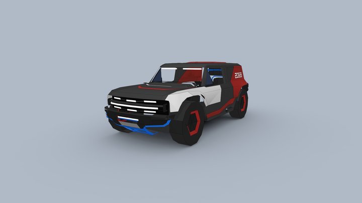 2069 Ford Bronco 3D Model