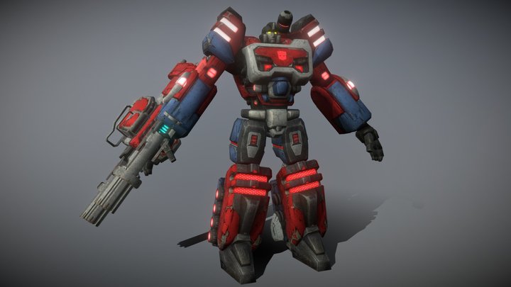 transformers fall of cybertron Perceptor – Modello 3D gratuito STL
