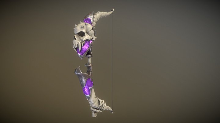 bow skull 3D Model