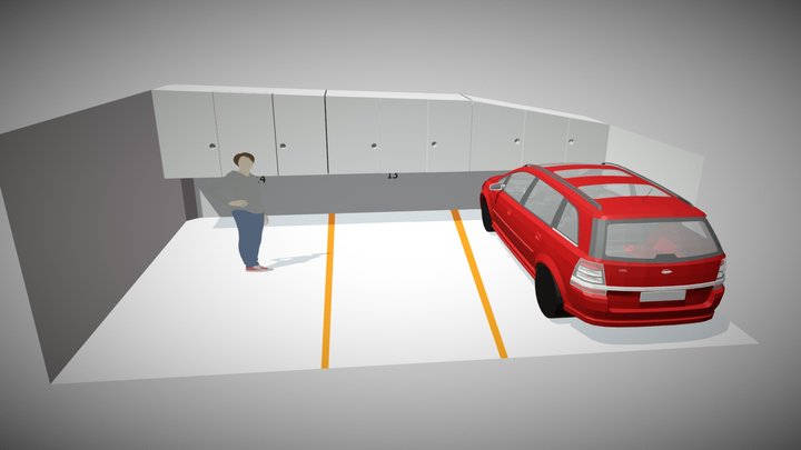 parkingV4 3D Model