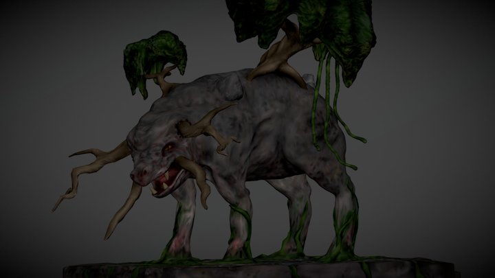 Guardian of the Forest. 3D Model