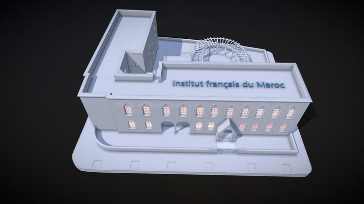 Institut Français de Rabat 3D Model