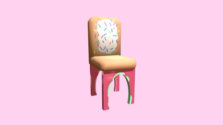 Cookie Chair 3D Model