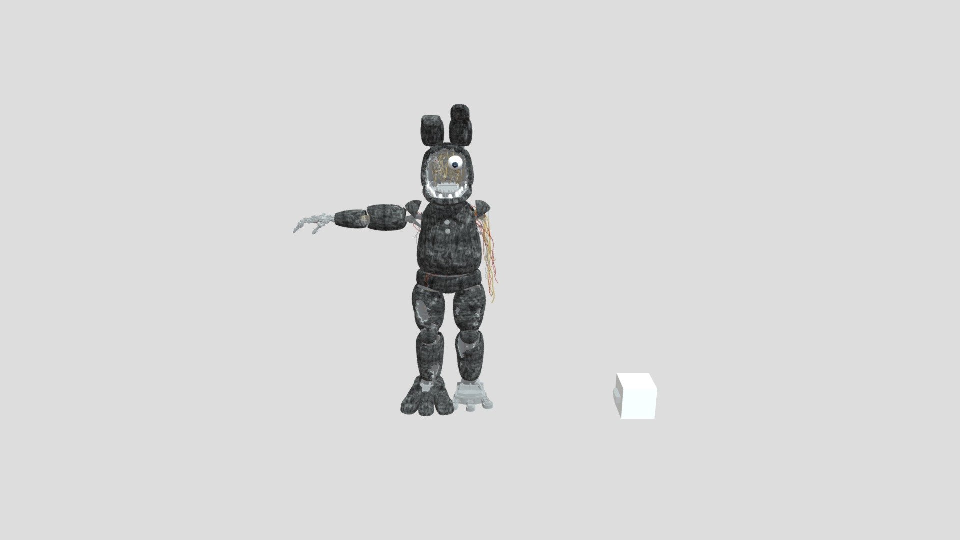 Withered Bonnie_REMASTER - Download Free 3D Model By Fazbear101975 ...