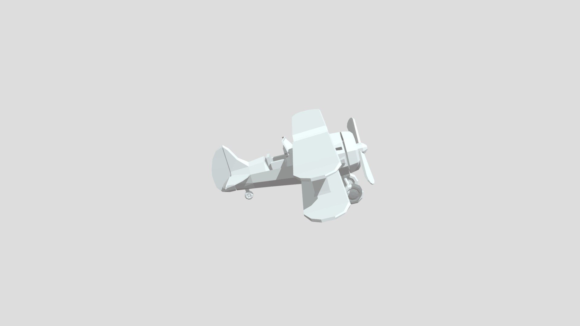 Airplane from Poly by Google