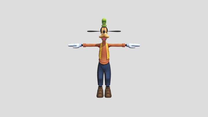 Goofy 3D Model