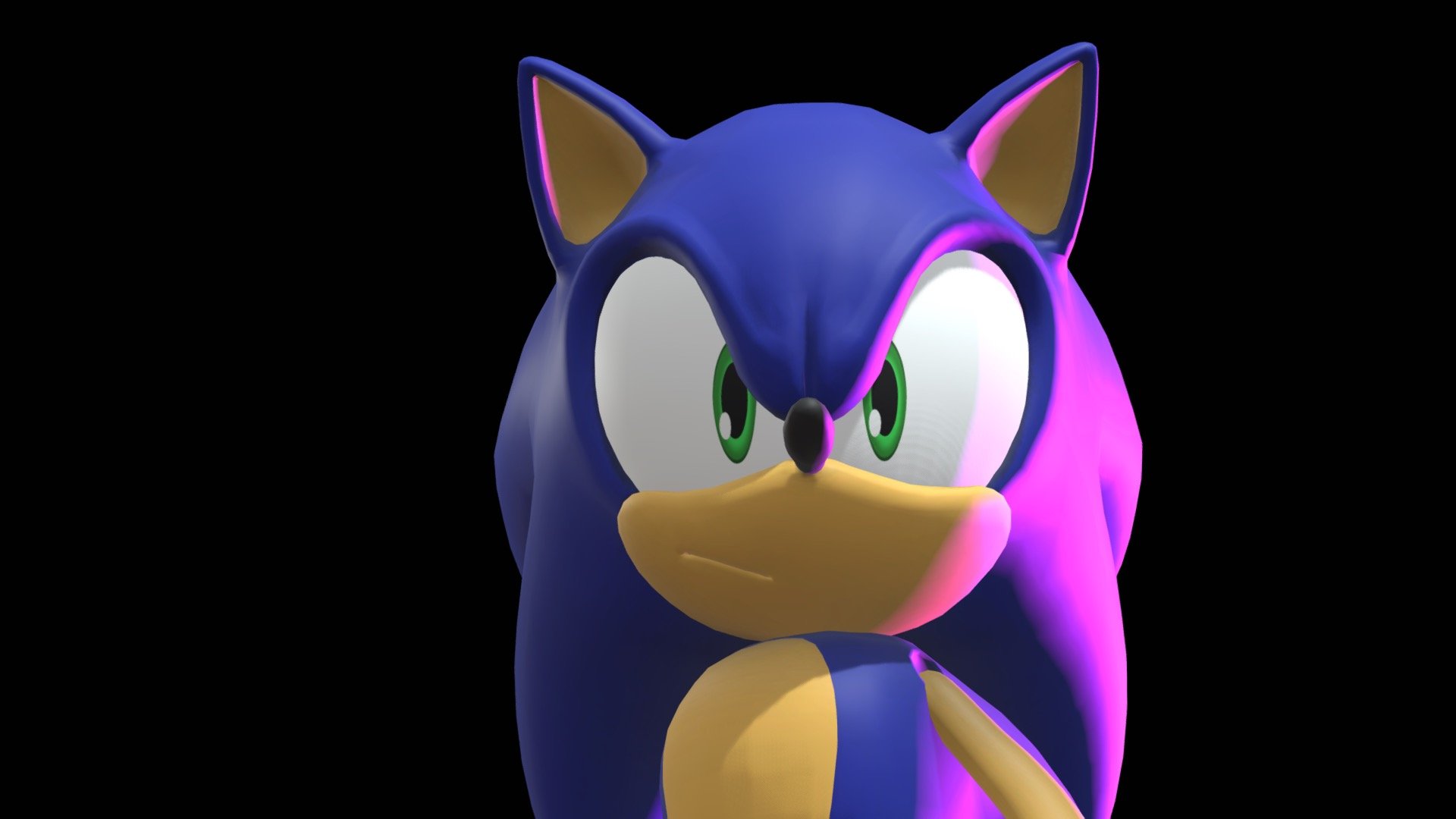 SONIC-3 - Download Free 3D model by SHARK FIN [85e5219] - Sketchfab