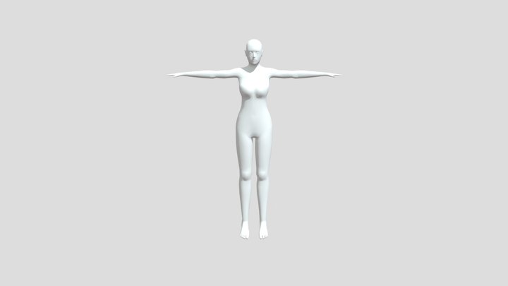 Female Figure V2 (Beta) 3D Model